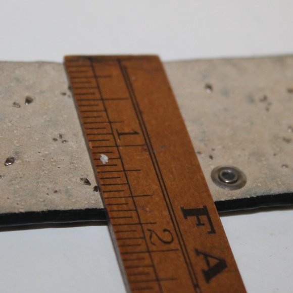 New Leather Crystal Handset Studded Belt - Picture 7 of 9